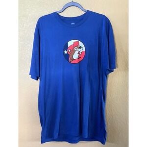 Buc-ee's Men's Blue Texas Tee Shirt Sz XL